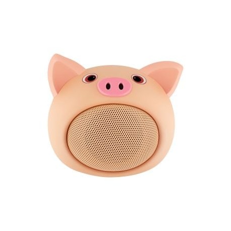 Mini bocina Bluetooth* con forma de puerco