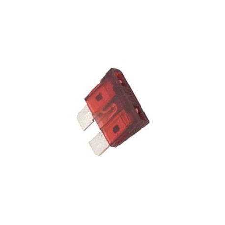 Fusible automotriz de 32 Vcc 10 A, rojo