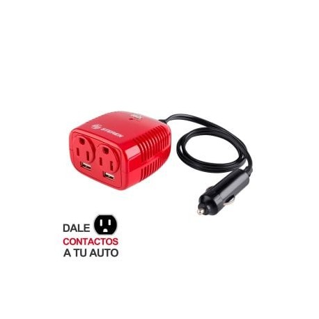 Inversor de corriente automotriz de 150 W (12 Vcc a 110 Vca)