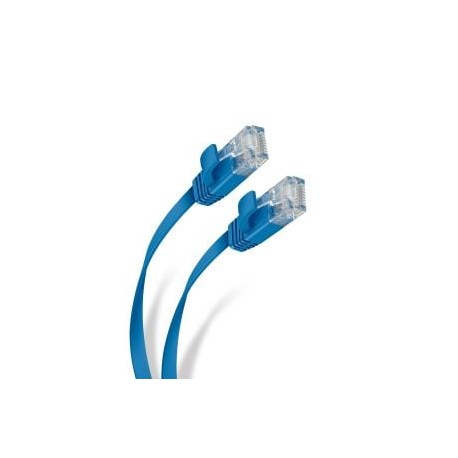 Cable Ethernet UTP CAT 5, de 10 m, ultraplano