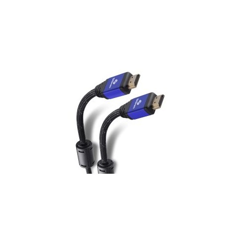 Cable HDMI* 4K con filtros de ferrita y cable tipo cordón, de 15 m