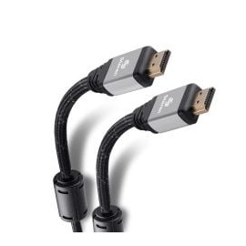 Cable HDMI 4K con filtros de ferrita y cable tipo cordón, de 10 m