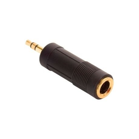 Adaptador elite de plug 3,5 mm a jack 6,3 mm, estéreo